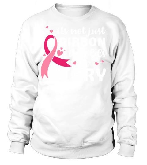 Its not just ribbon it holds a story support shirt Sweatshirt Unisex