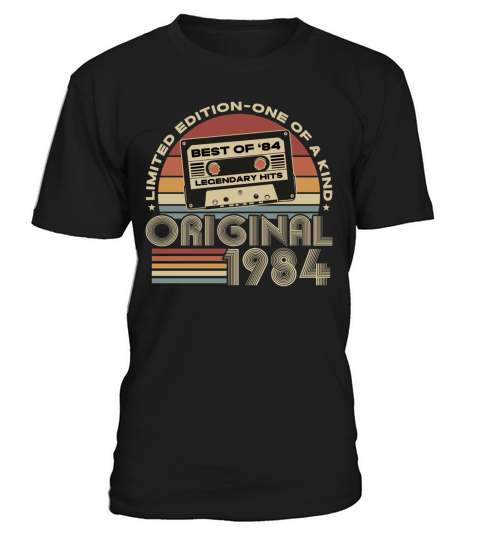 Original 1984 Vintage Retro 40th Birthday T-Shirt Unisex