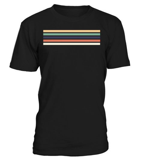 Retro stripe design with vintage vibe T-Shirt Unisex