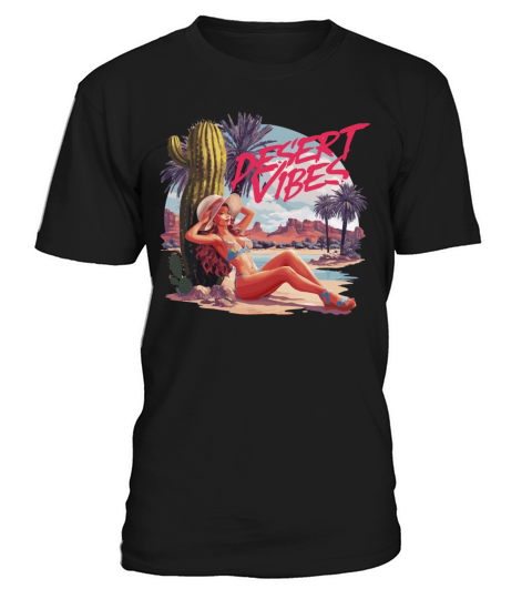 Sunset Desert Vibes Vacation Adventure for a T-Shirt Unisex