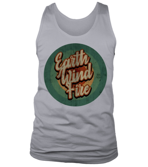Circle Retro Vintage Earth Wind Fire Tank Top Unisex