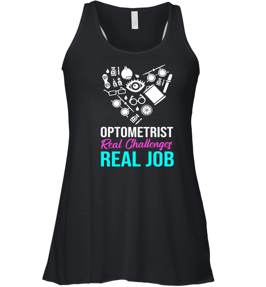 Eye Doctor Quote Optometry Optician Optometrist Women's Flowy Tank Top