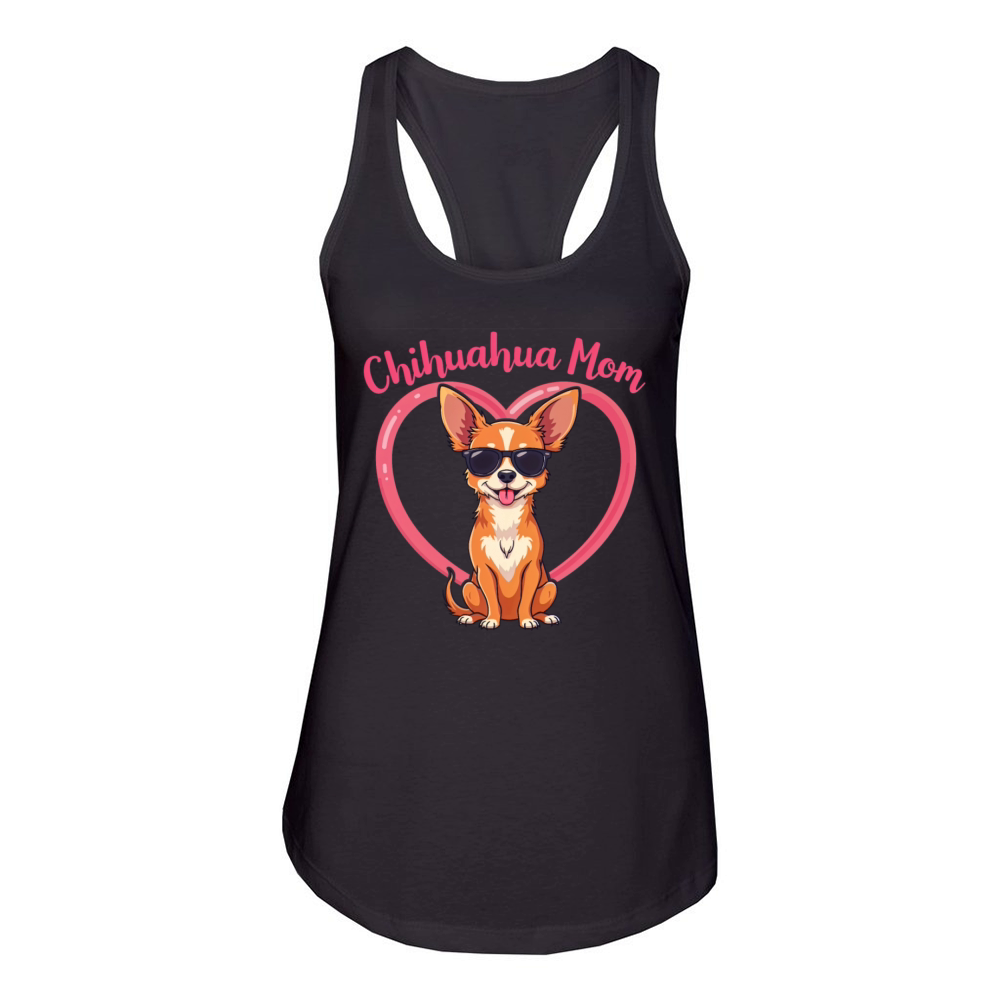 Chihuahua Mom Women's Racerback Tank