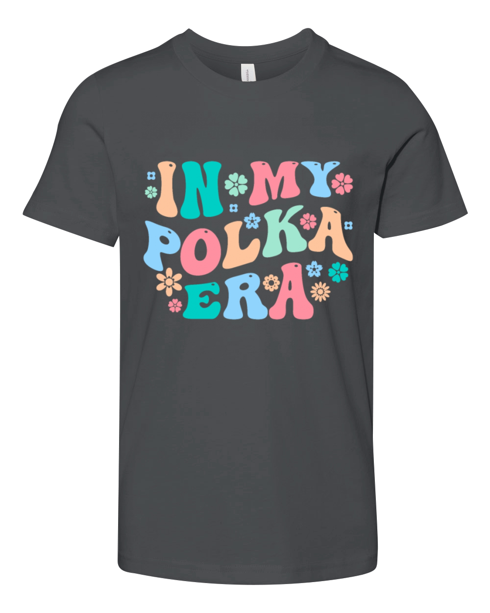 Funny Polka Dance Design for a Polka Muscian Youth Unisex Jersey Tee