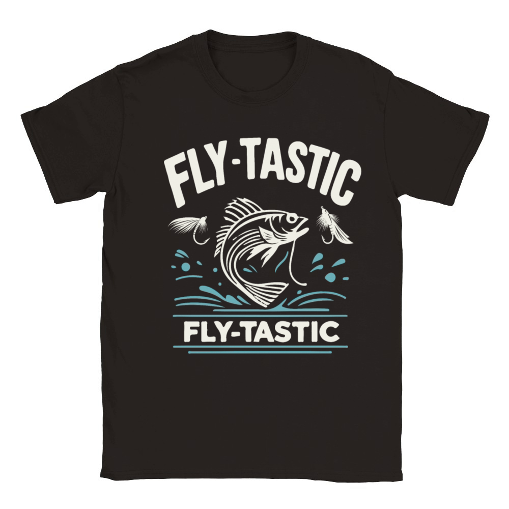 Fly-Tastic - Fly Fishing Lovers Classic Kids Crewneck T-shirt