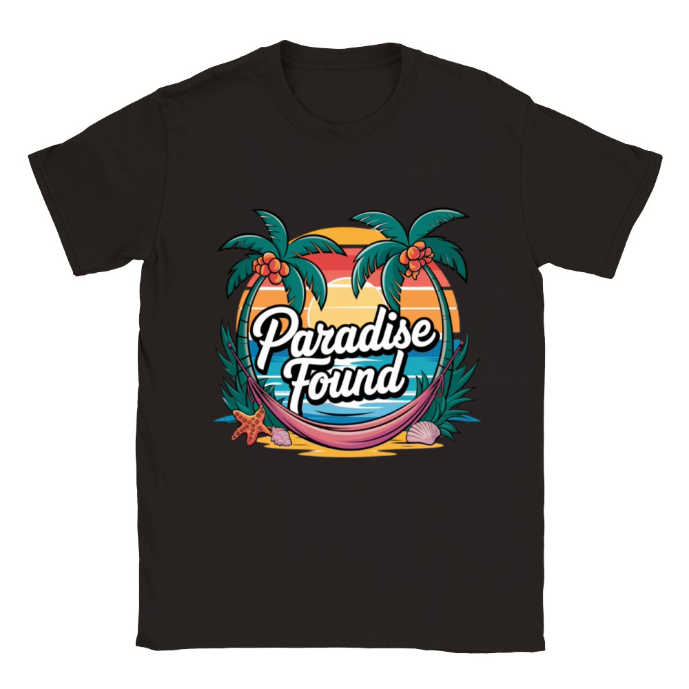 Paradise Found Classic Kids Crewneck T-shirt
