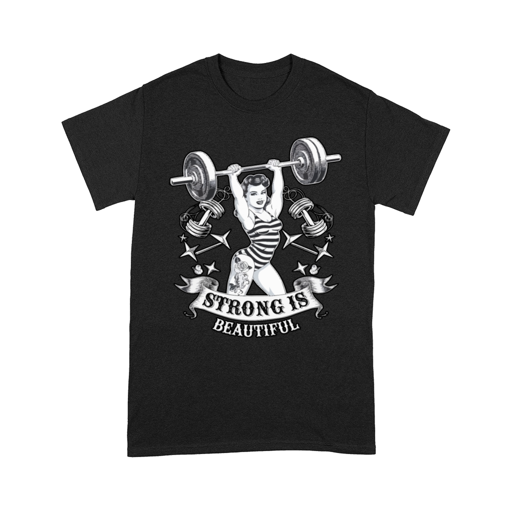 Strong Is Beautiful Pinup Strength Comfort T-shirt