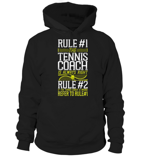 Funny Tennis Player Racket Coach Hoodie Unisex