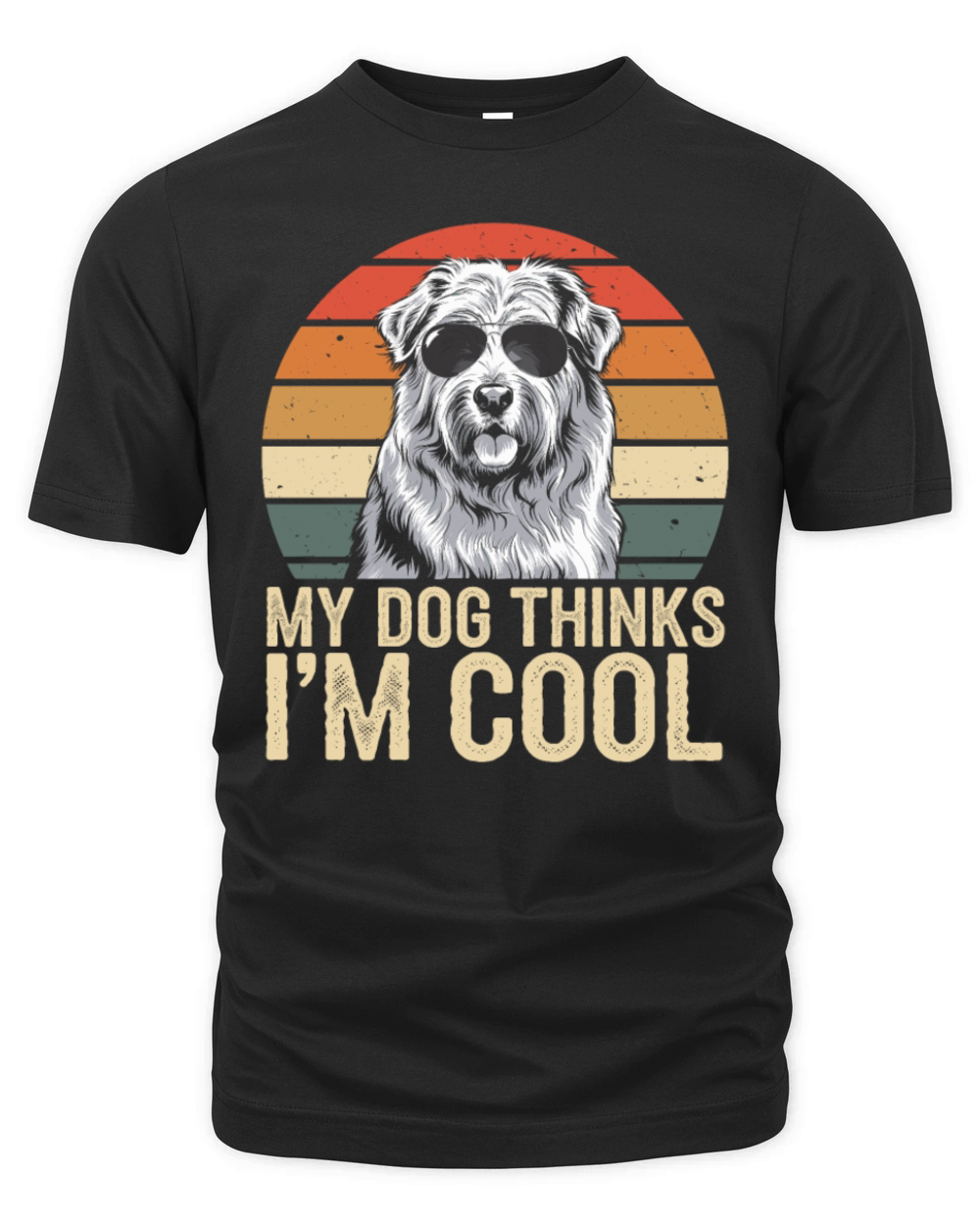 Maremma Sheepdog My Dog Thinks Im Cool Organic Unisex T-shirt