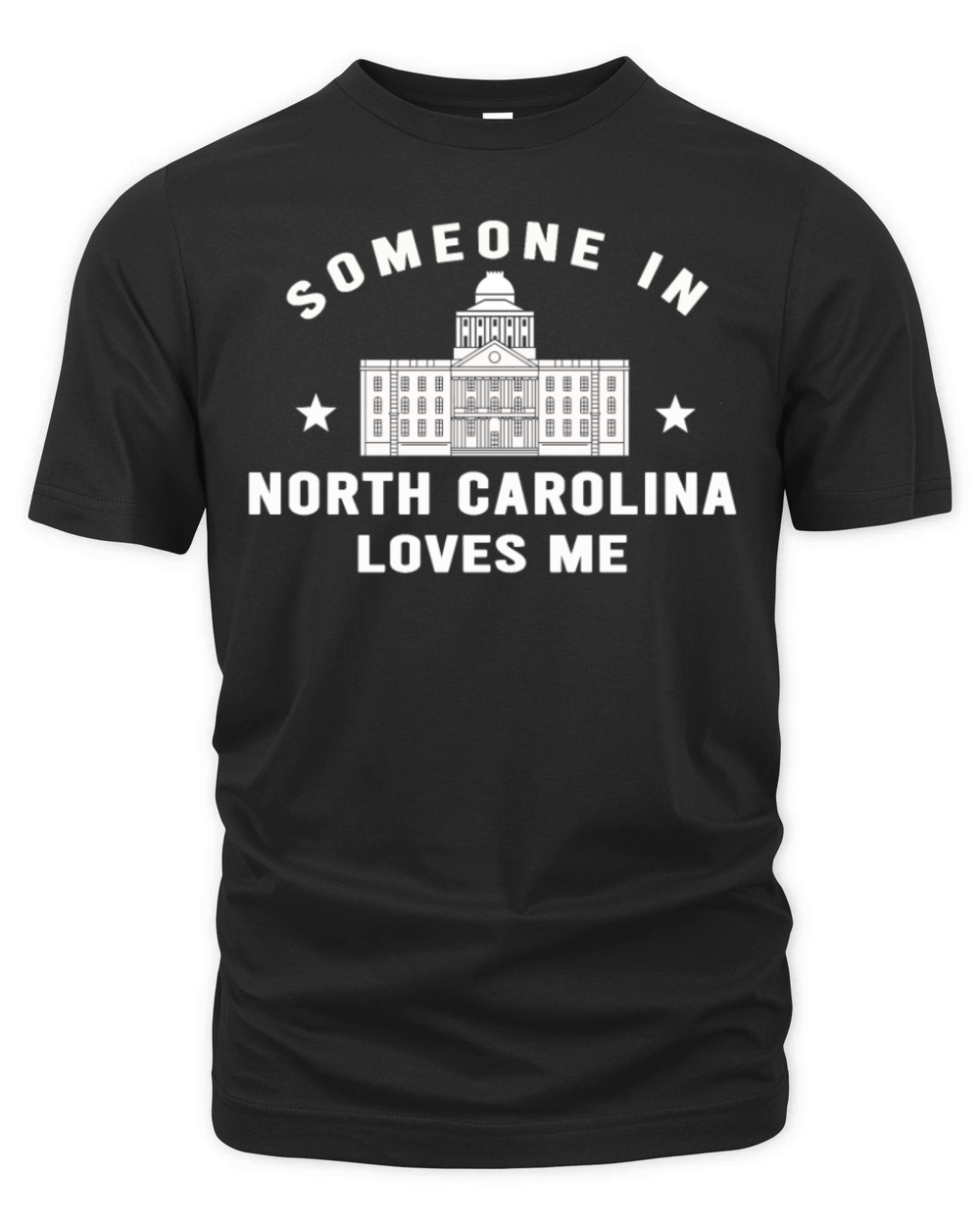Someone In North Carolina Loves Me Organic Unisex T-shirt