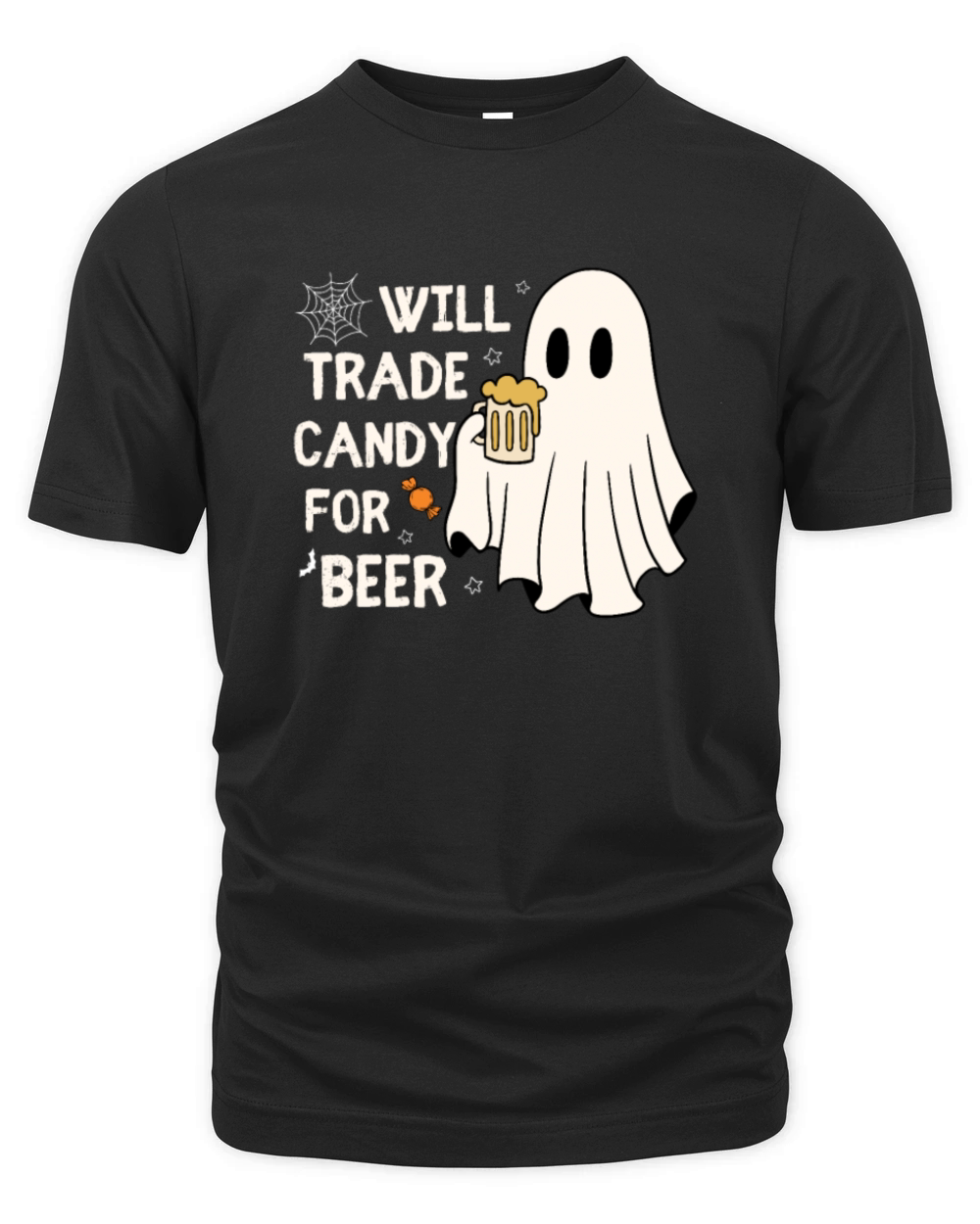 Will Trade Candy For Beer Halloween Costume Organic Unisex T-shirt