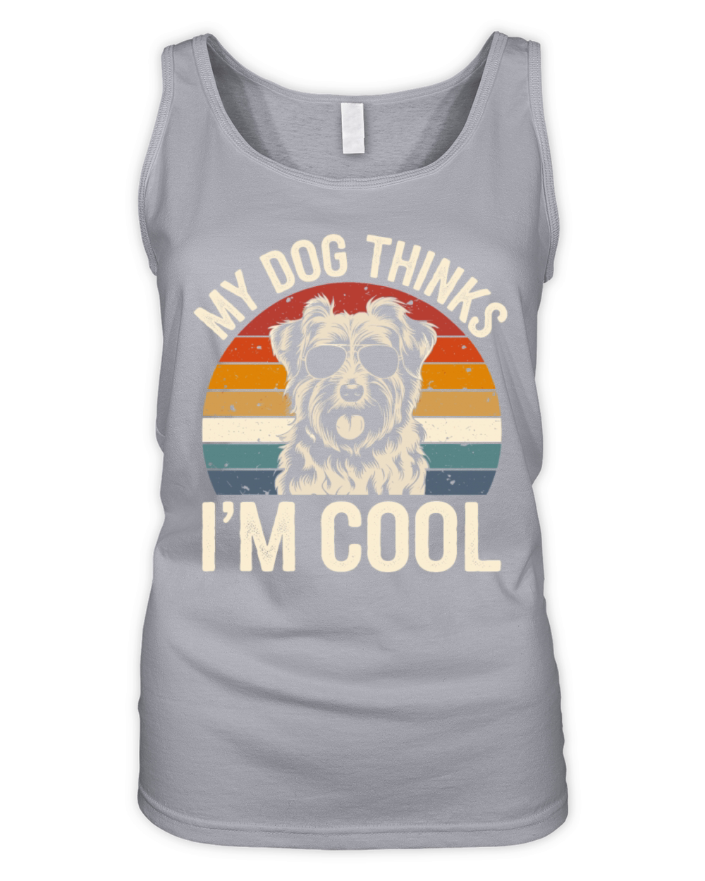 Havanese Dog My Dog Thinks Im Cool Organic Women's Tank Top