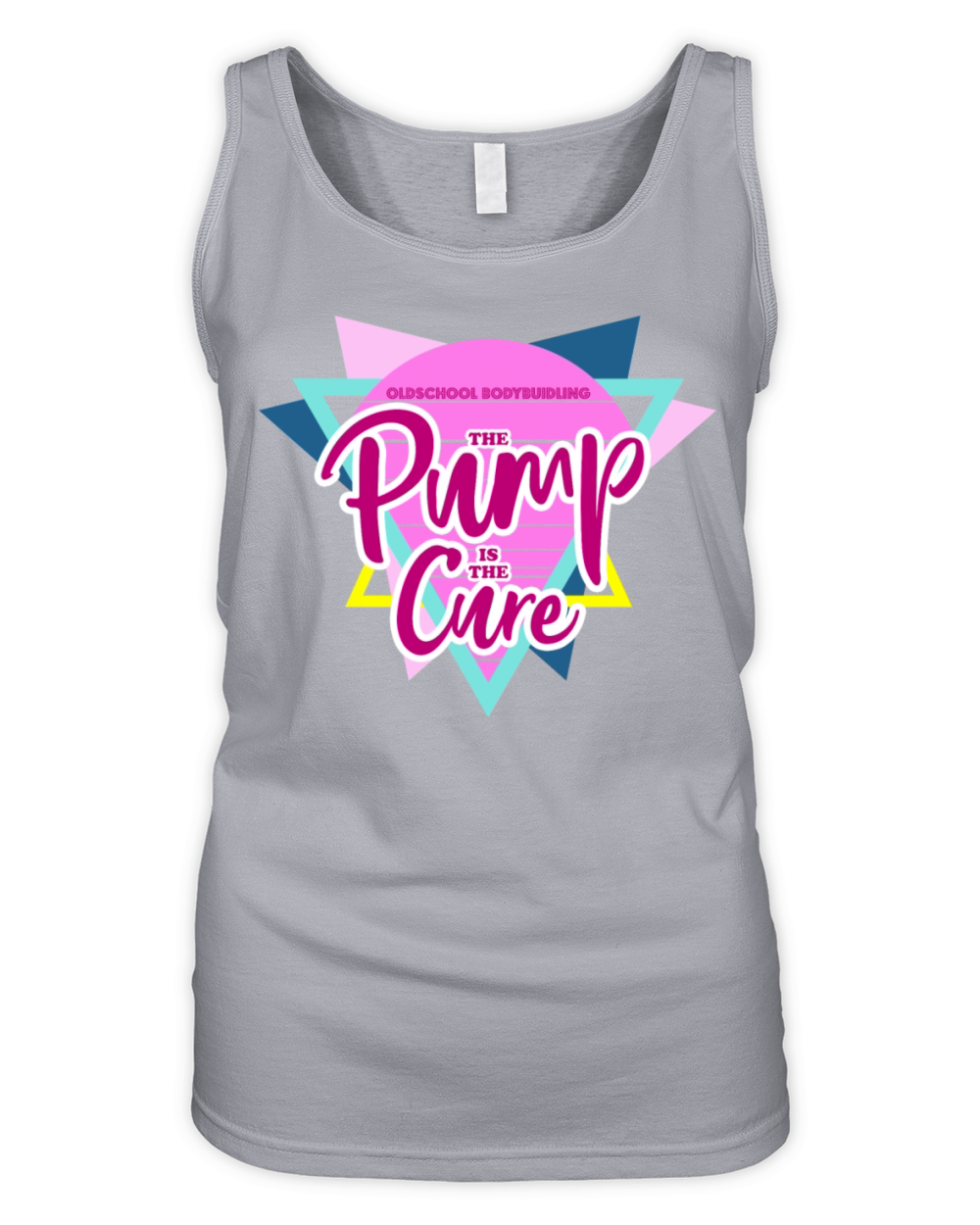 Oldschool Bodybuilding Vintage Pump Cure Organic Women's Tank Top
