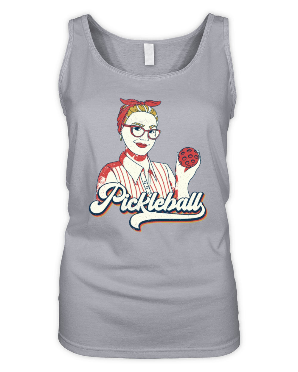 Pickleball-Player Rackets Pickleball Vintage Organic Women's Tank Top