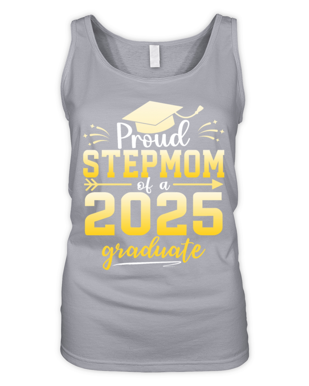 Proud Stepmom Of A Class Of 2025 Graduate Organic Women's Tank Top