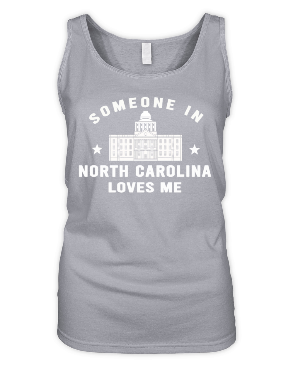 Someone In North Carolina Loves Me Organic Women's Tank Top