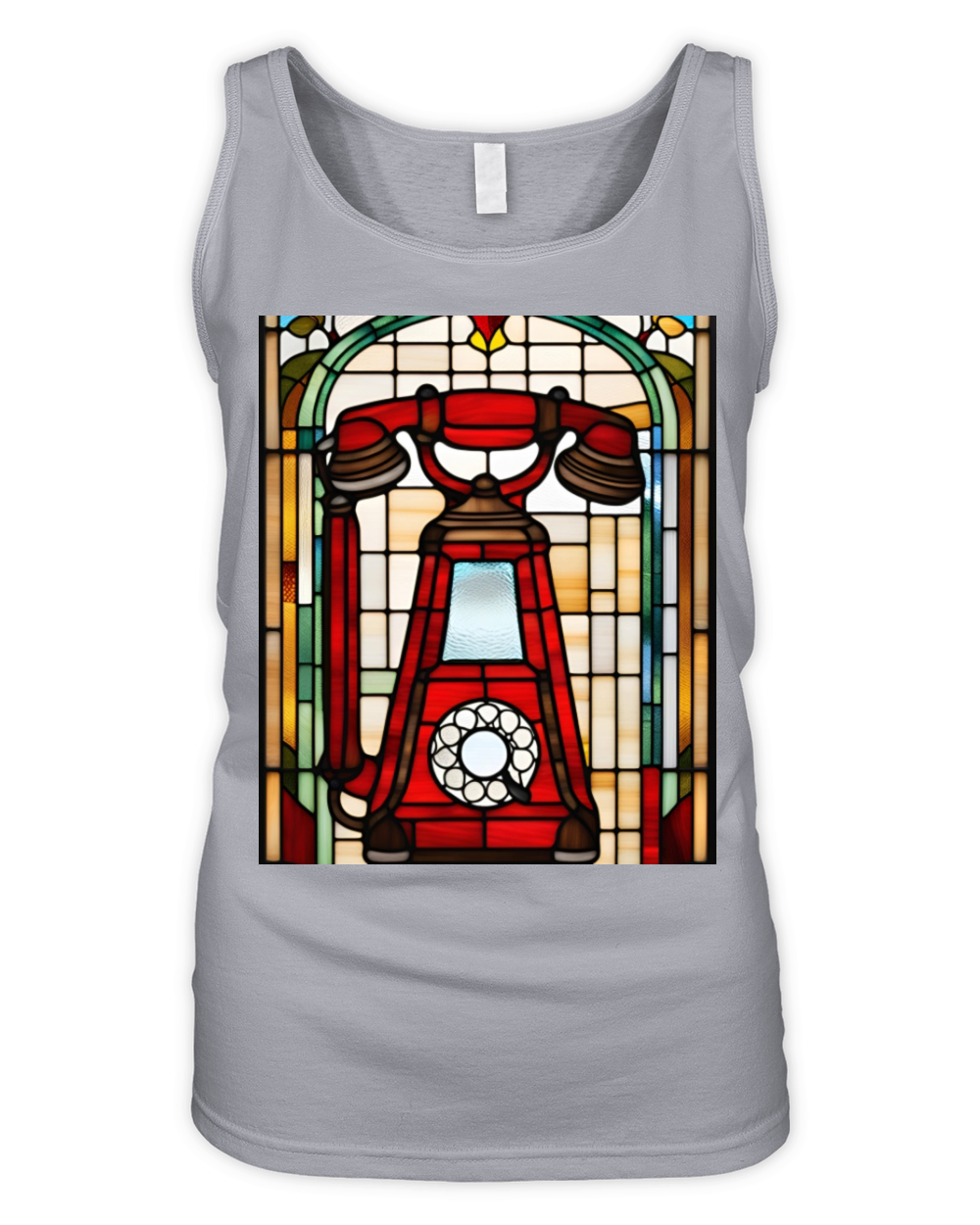 Telephone nostalgia Organic Women's Tank Top