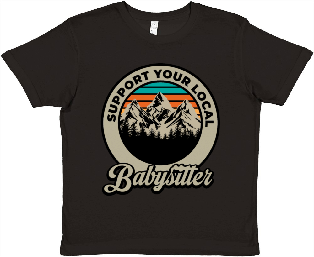 Babysitter Premium Kids Crewneck T-shirt