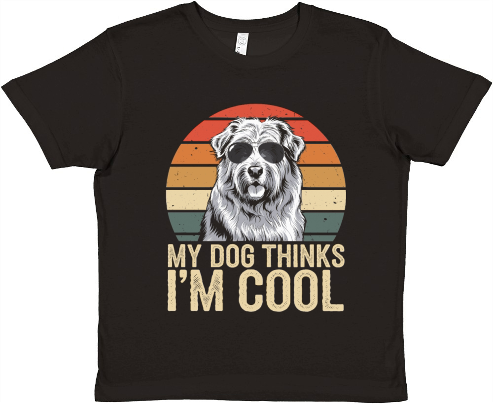 Maremma Sheepdog My Dog Thinks Im Cool Premium Kids Crewneck T-shirt