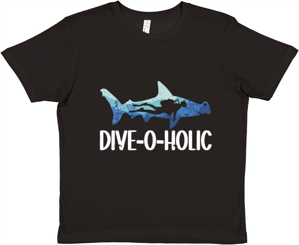 Scuba Diving Diver Premium Kids Crewneck T-shirt