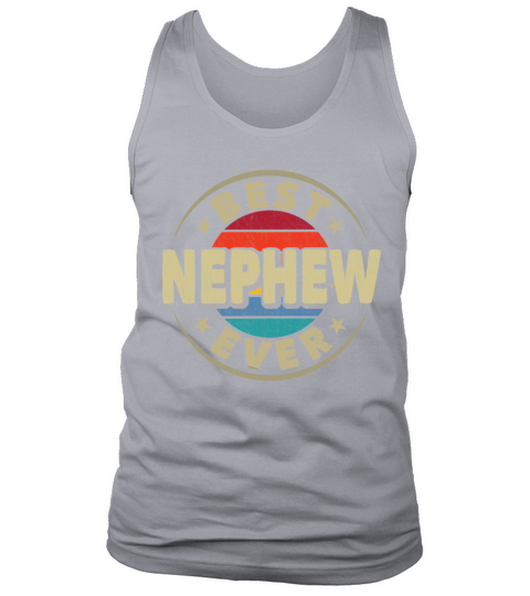 Best Nephew Ever Family Vintage Retro Funny Tank Top Unisex