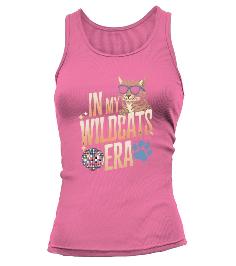 Cool Wildcat Sunglasses Era Disco 80s Vibe Tank top Woman