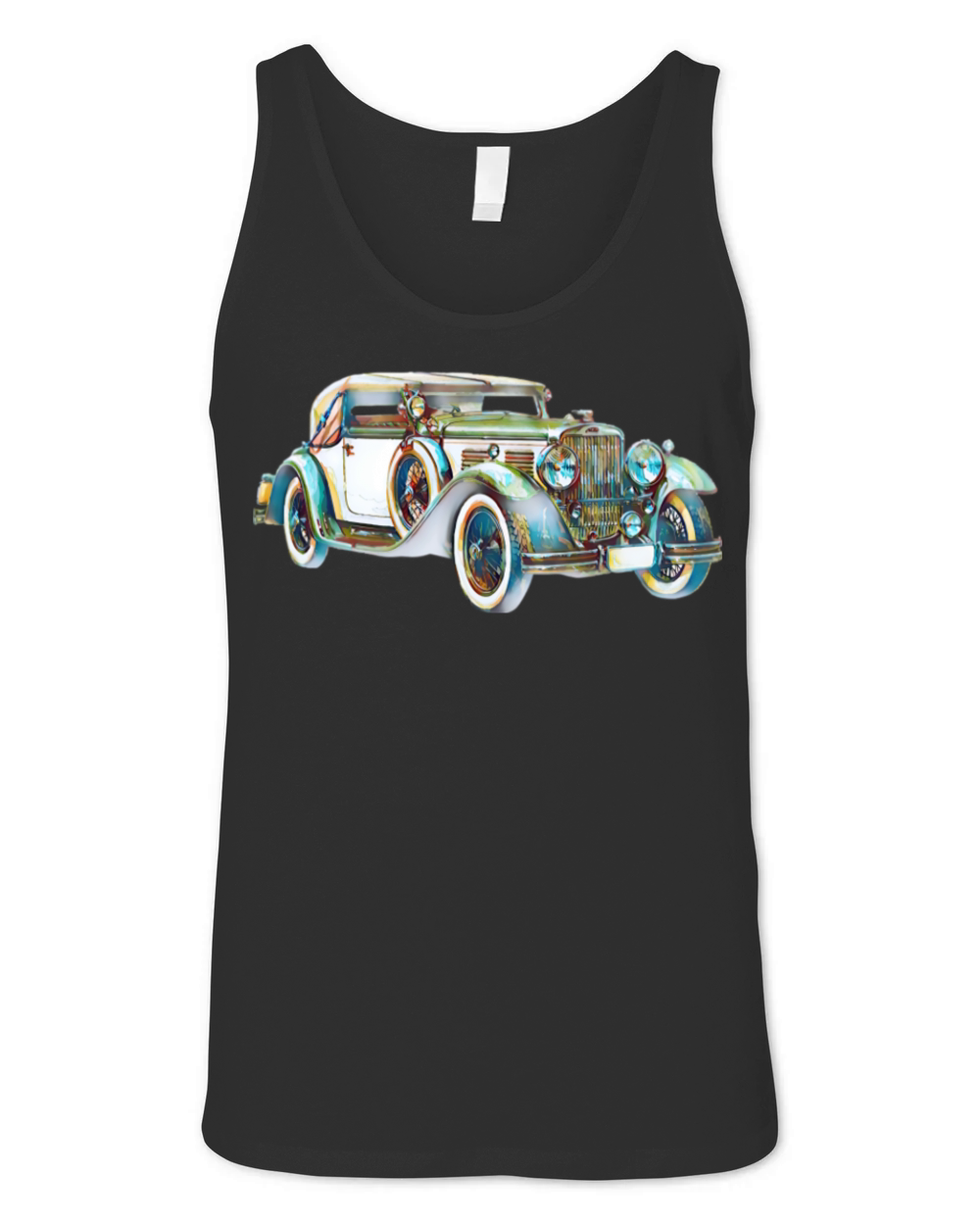 Car vintage Unisex Jersey Tank