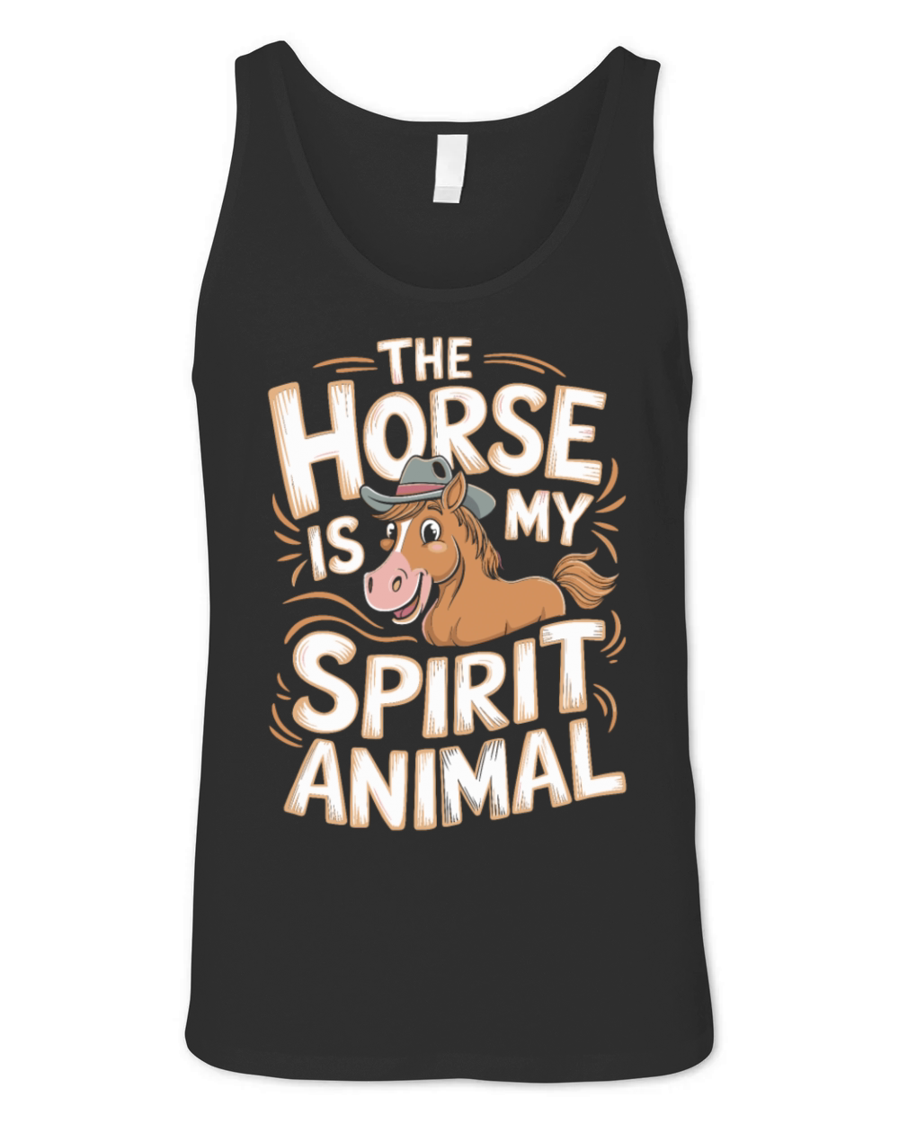 The Horse Is My Spirit Animal Unisex Jersey Tank