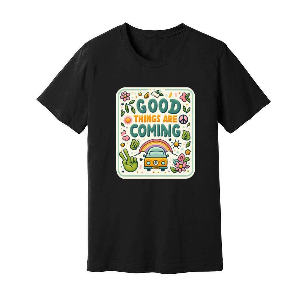 Good Things Are Coming Unisex Jersey Tee