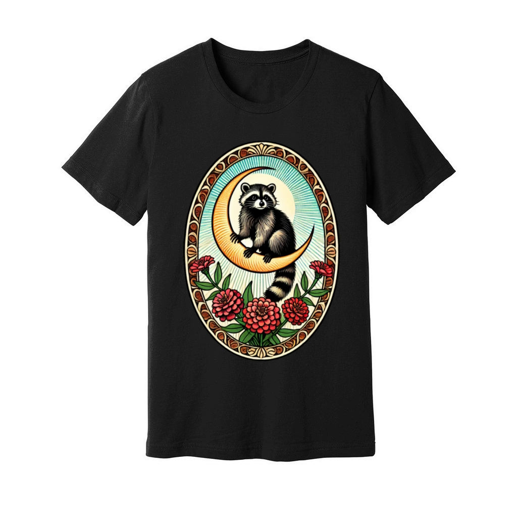 Vintage Raccoon Unisex Jersey Tee