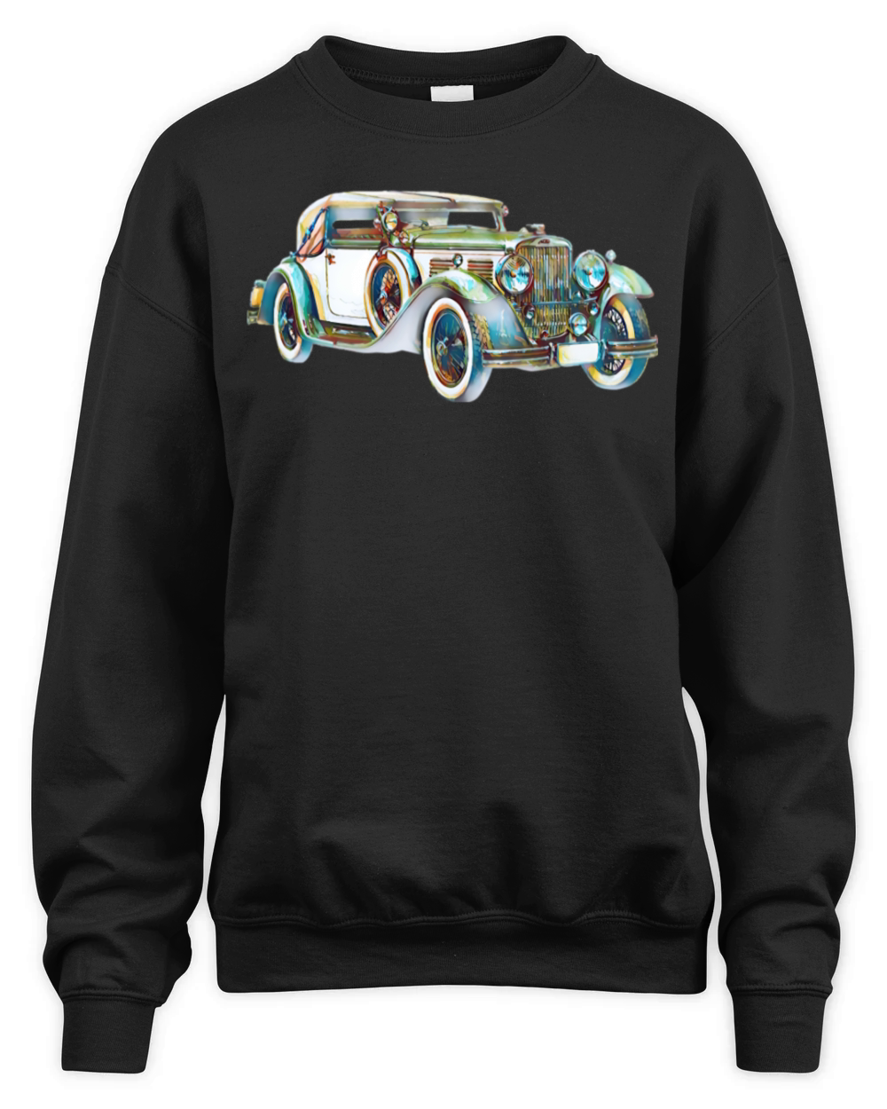 Car vintage Unisex Premium Crewneck Sweatshirt
