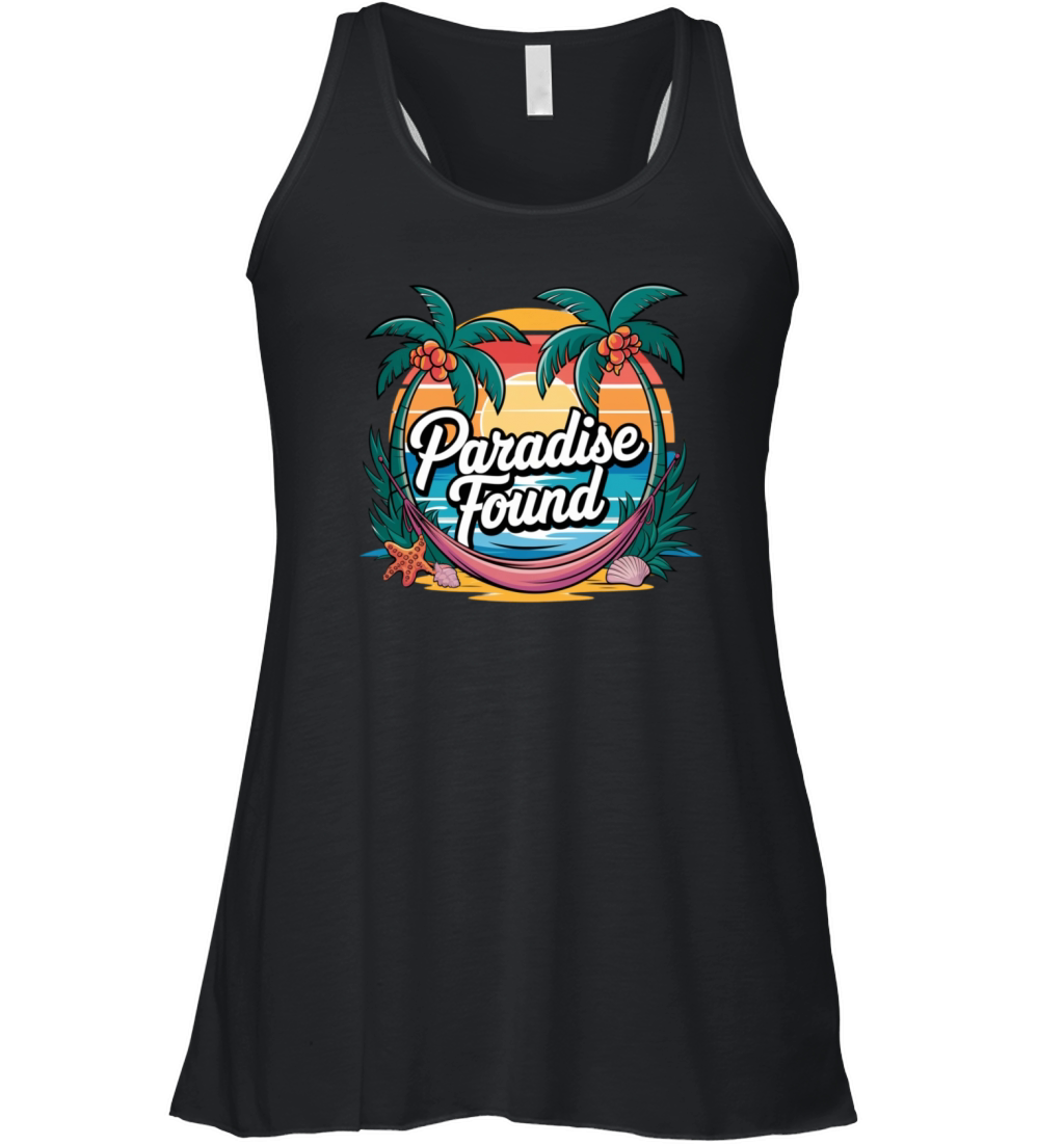 Paradise Found Women's Flowy Tank Top