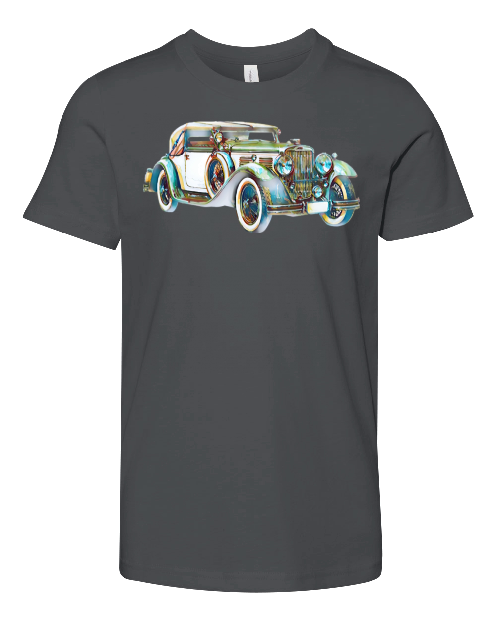 Car vintage Youth Unisex Jersey Tee