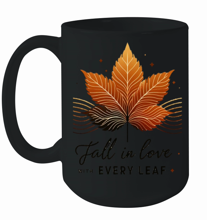 Autumn Elegance Ceramic Mug