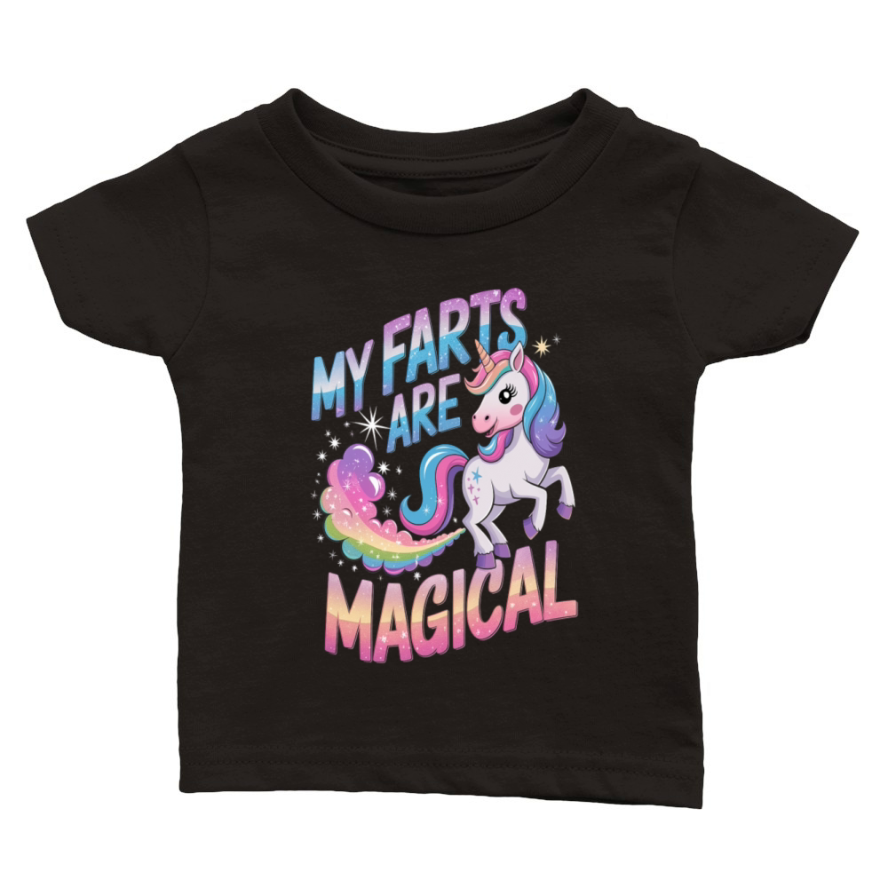 My Farts Are Magical 3 Classic Baby Crewneck T-shirt