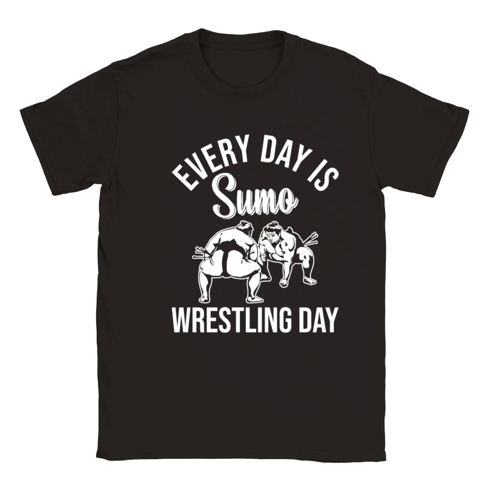 Every day is Sumo Wrestling day - Sumo Wrestler Classic Kids Crewneck T-shirt