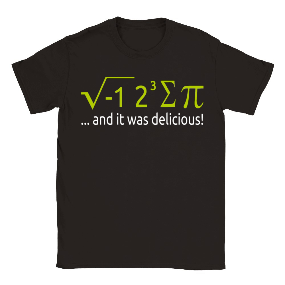 I Ate Some Pie And It Was Delicious 8 Pi Day 2BK8 Classic Kids Crewneck T-shirt