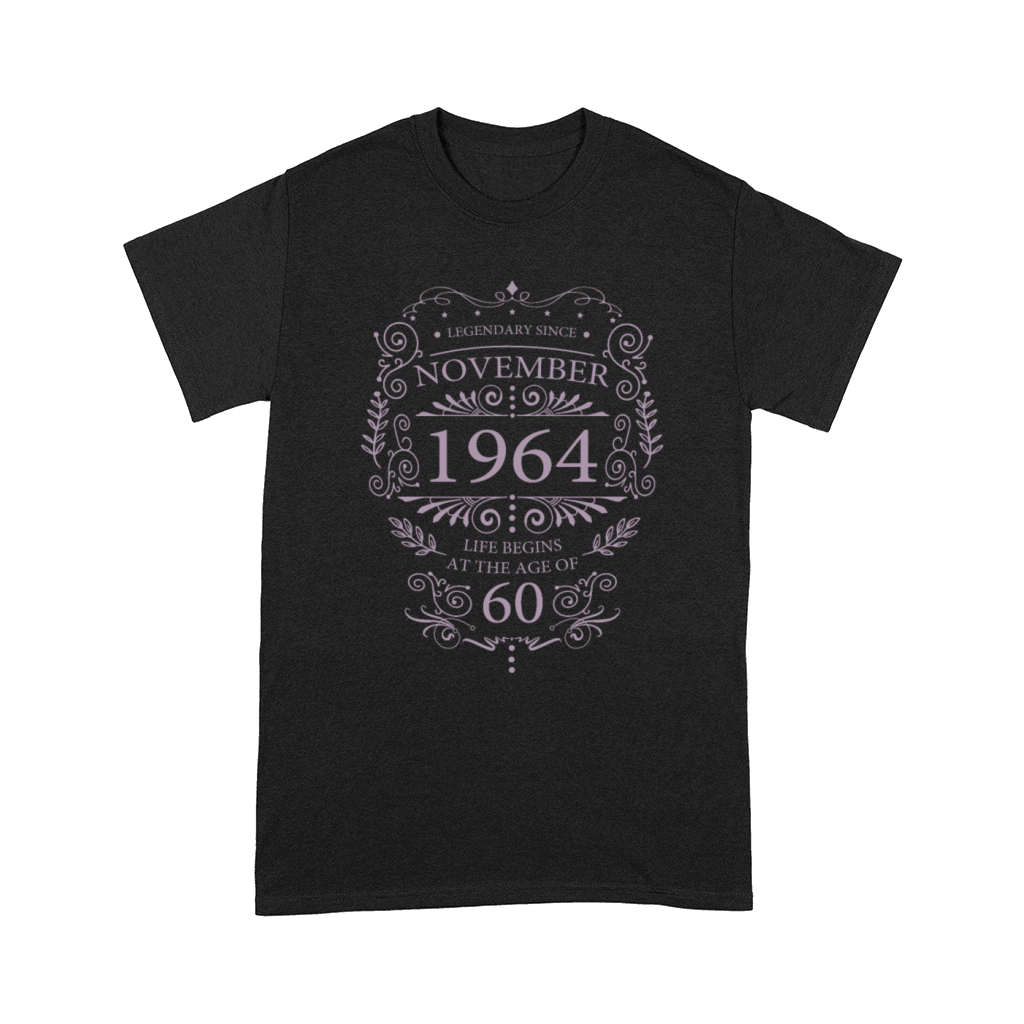 Legendary Since November 1964 Vintage Ornaments Comfort T-shirt