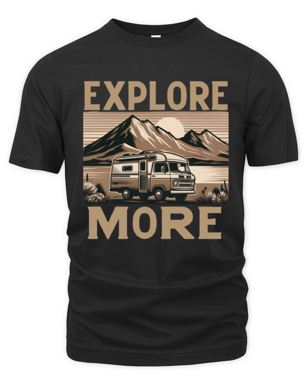 Explore More Vintage Adventure Organic Unisex T-shirt