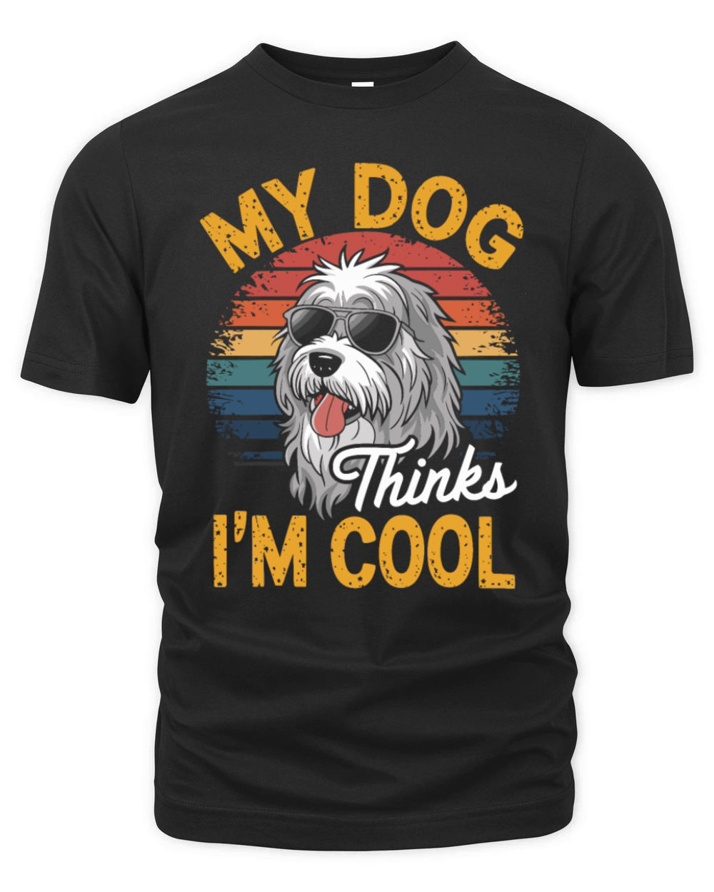 Maremma Sheepdog My Dog Thinks Im Cool Organic Unisex T-shirt