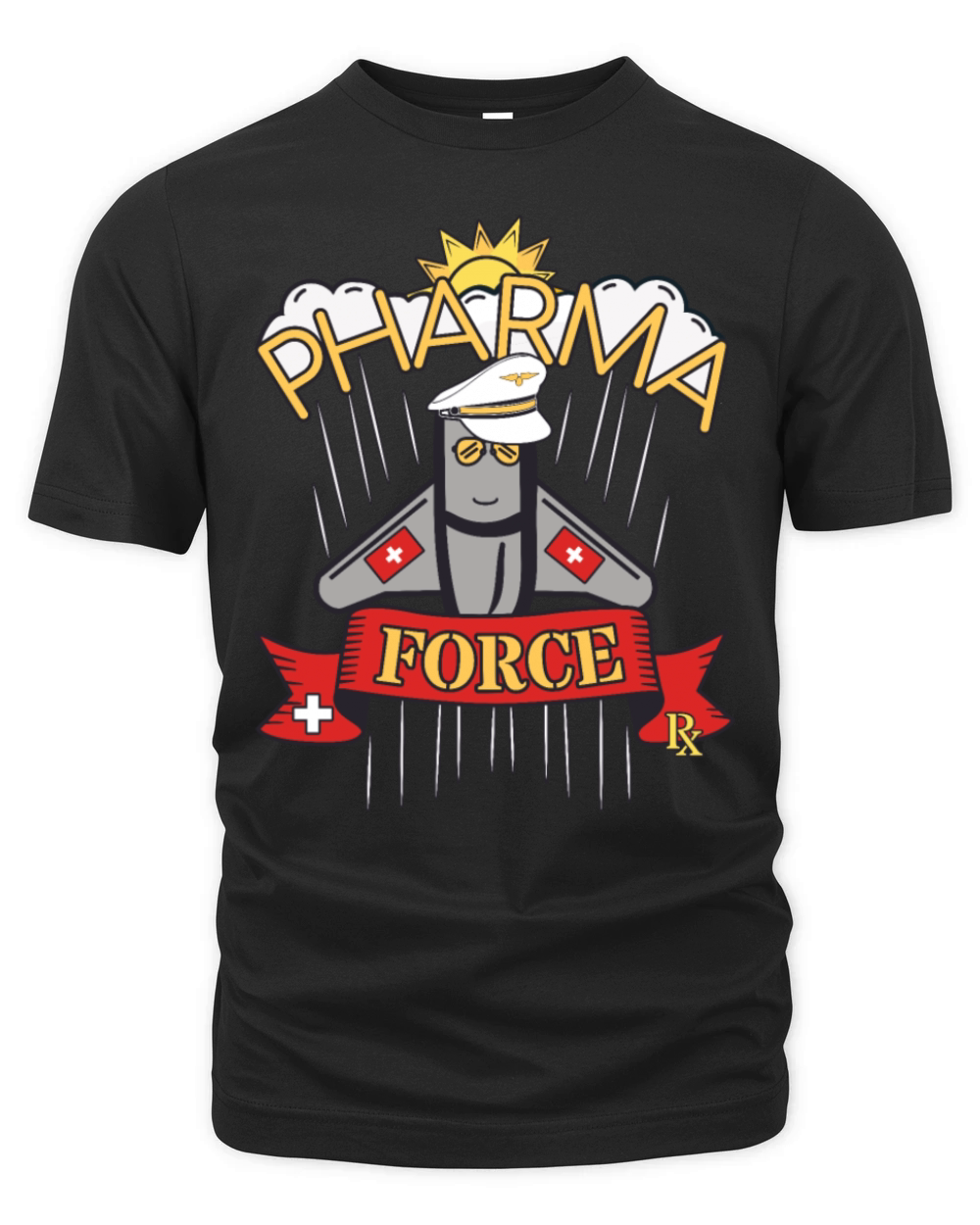 Pharmacy Switzerland Pharma Force Organic Unisex T-shirt
