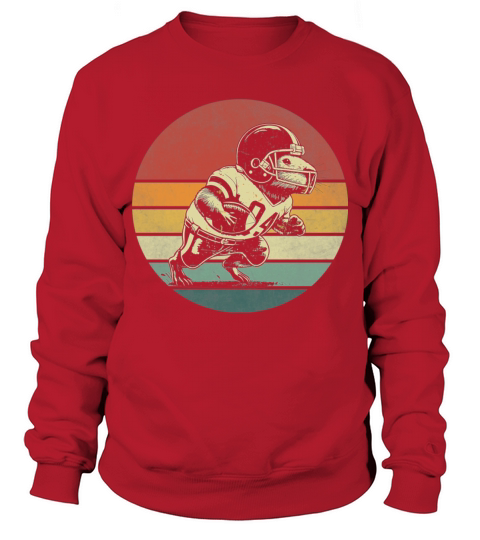 Retro Capybara Playing Football Vintage Capybara Sweatshirt Unisex
