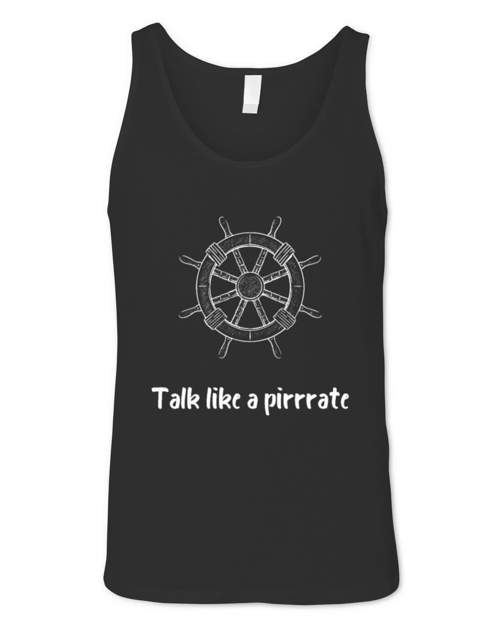 Talk like a pirate Unisex Jersey Tank