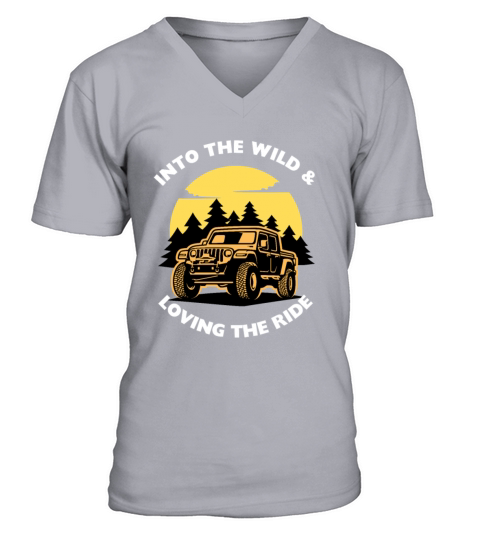 Best 4wd for camping design classic t-shirt V-Neck T-shirt