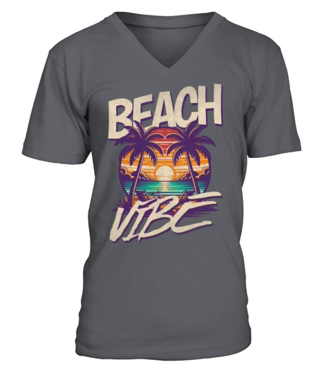 Hawaiian Sunsets beach vibe V-Neck T-shirt