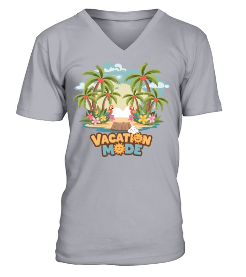Vacation Mode V-Neck T-shirt