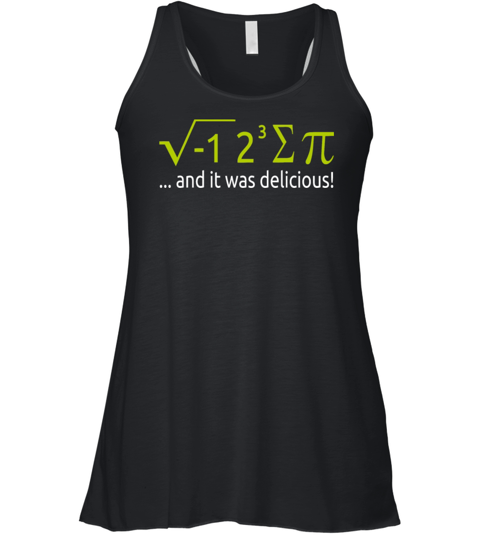 I Ate Some Pie And It Was Delicious 8 Pi Day 2BK8 Women's Flowy Tank Top