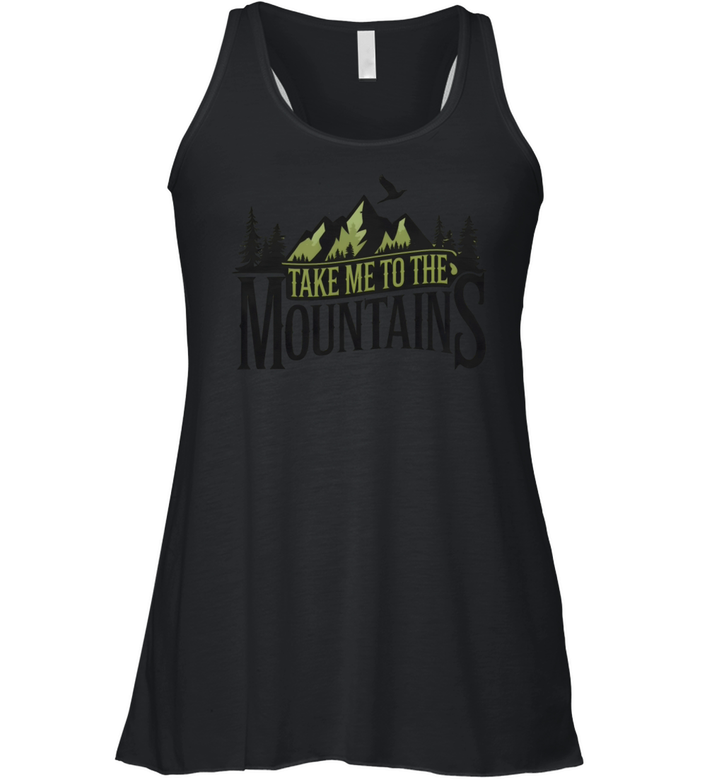 Take me to the mountains Women's Flowy Tank Top