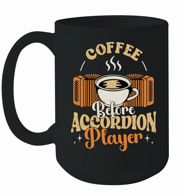 Accordion Player Coffee Country Music Coffee Lover Ceramic Mug
