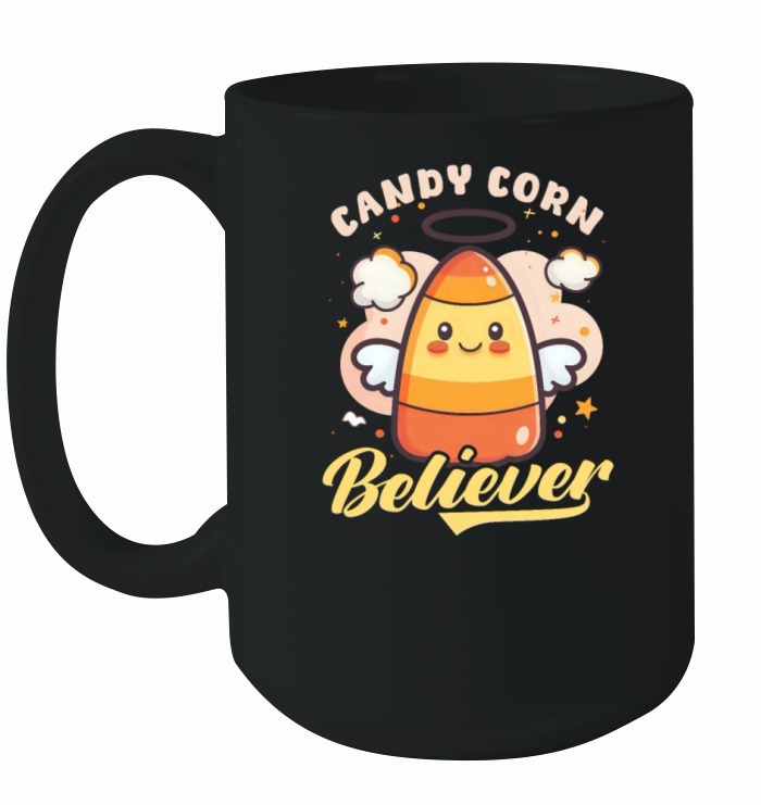 Candy Corn Candy Corn Believer Ceramic Mug